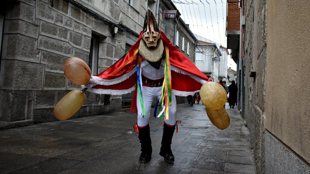 Entroido / Carnaval en Xinzo de Limia con Pantallas