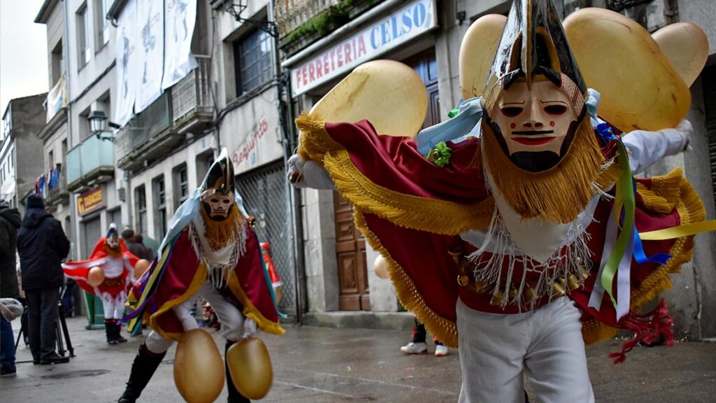 Entroido / Carnaval en Xinzo de Limia con Pantallas